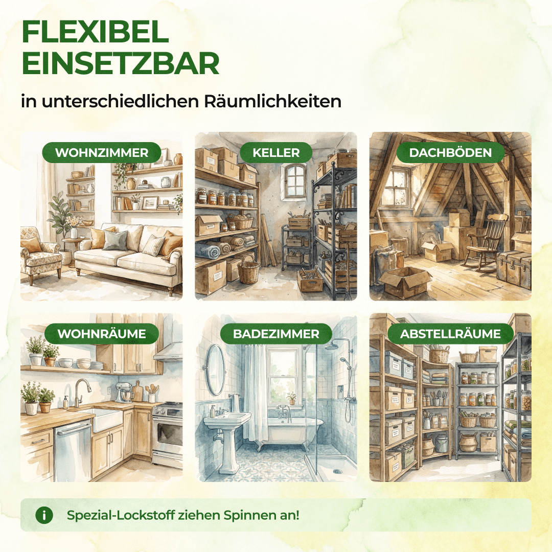 green-guardia-mehrweg-fallen-spinnenfalle-klebefalle-3x-giftfrei image 3