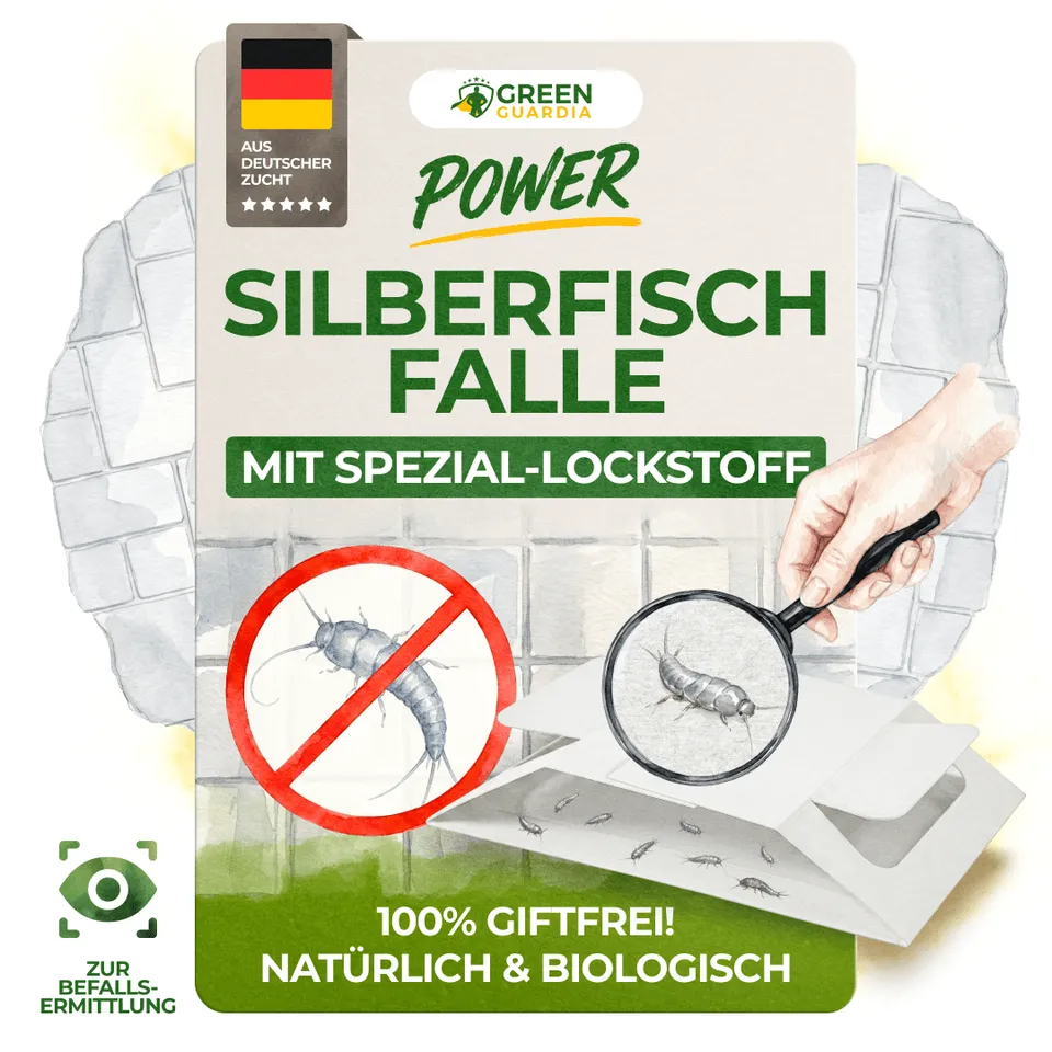 green-guardia-papier-fallen-silberfisch-falle-3x-giftfrei image 1