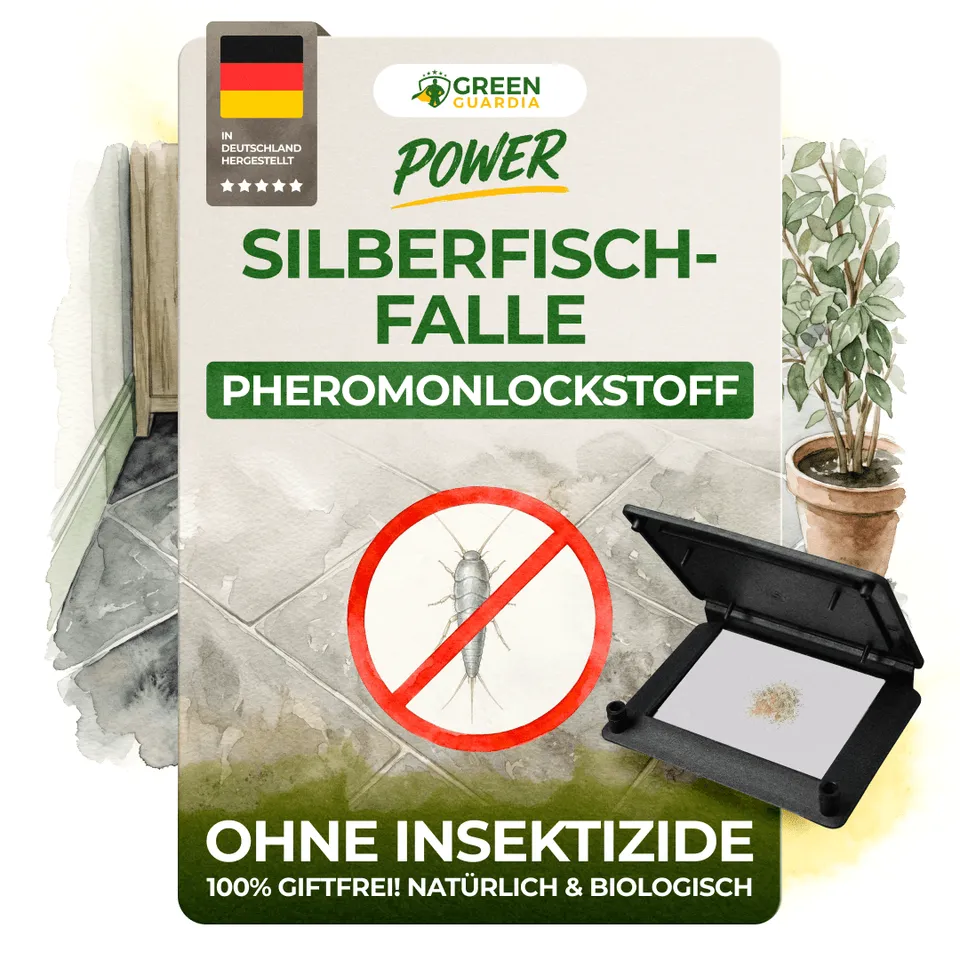 green-guardia-papier-fallen-silberfisch-falle-chemiefrei-klebefalle image 1