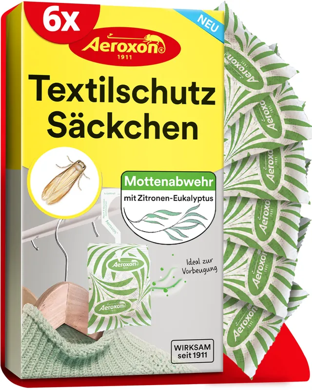 aeroxon-textilschutz-s-ckchen-mottenschutz-6-st-ck-zitrone image 1