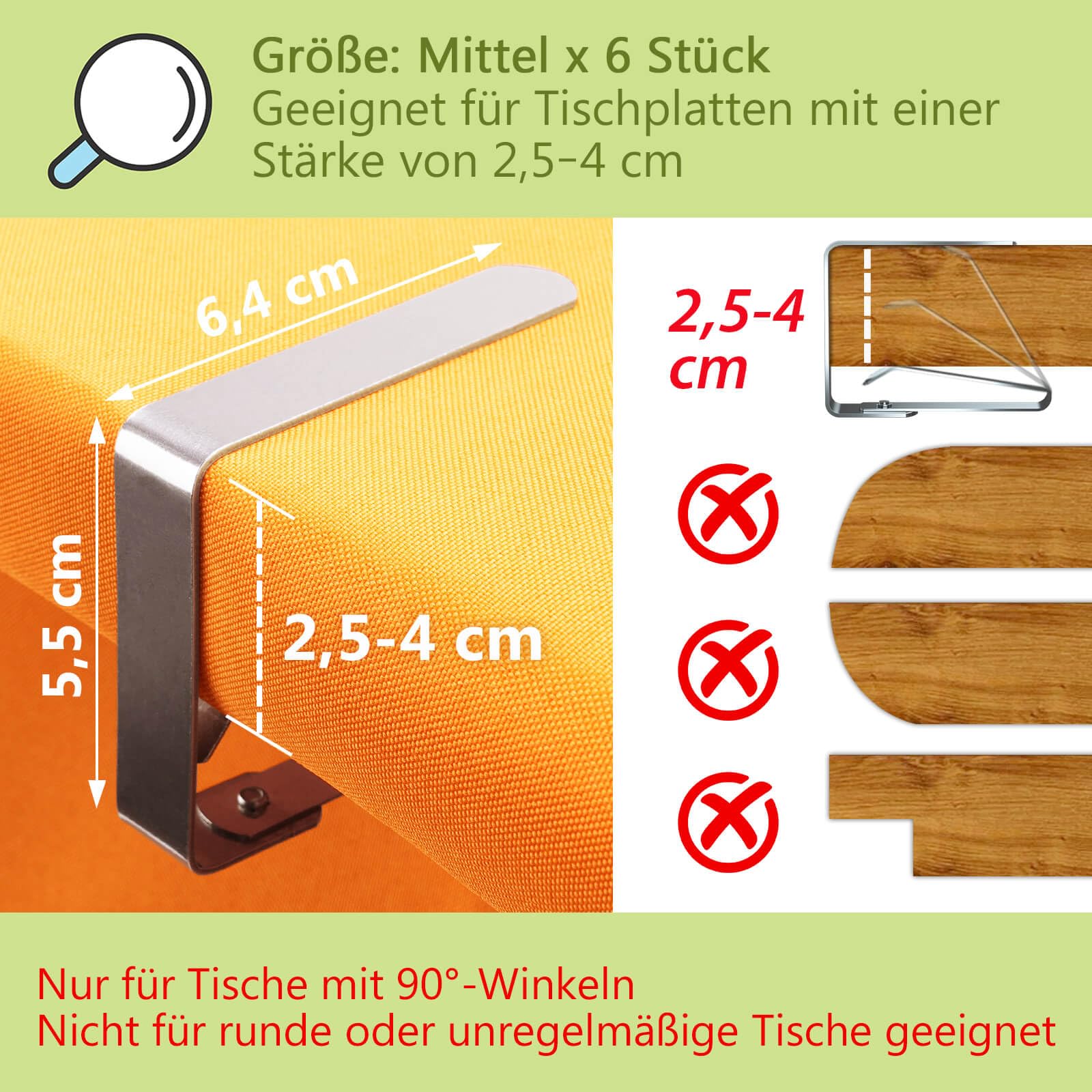 blooven-tablecloth-clips-tischtuchklammern-edelstahl-6-st-ck image 2