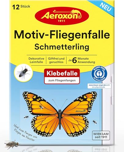 aeroxon-fenster-fliegenfalle-schmetterling-12-st-ck-giftfrei image 8