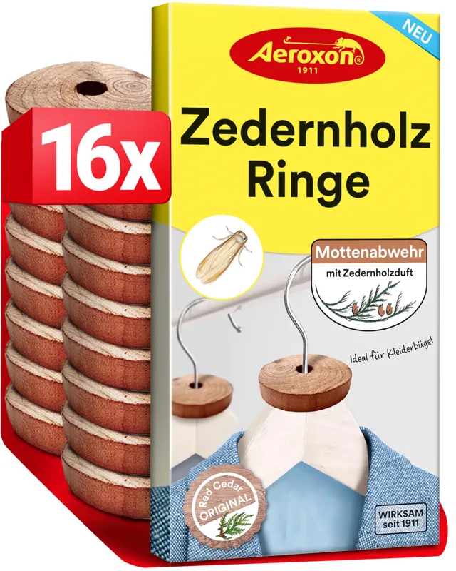 aeroxon-zedernholzringe-mottenschutz-16-ringe-chemiefrei image 1