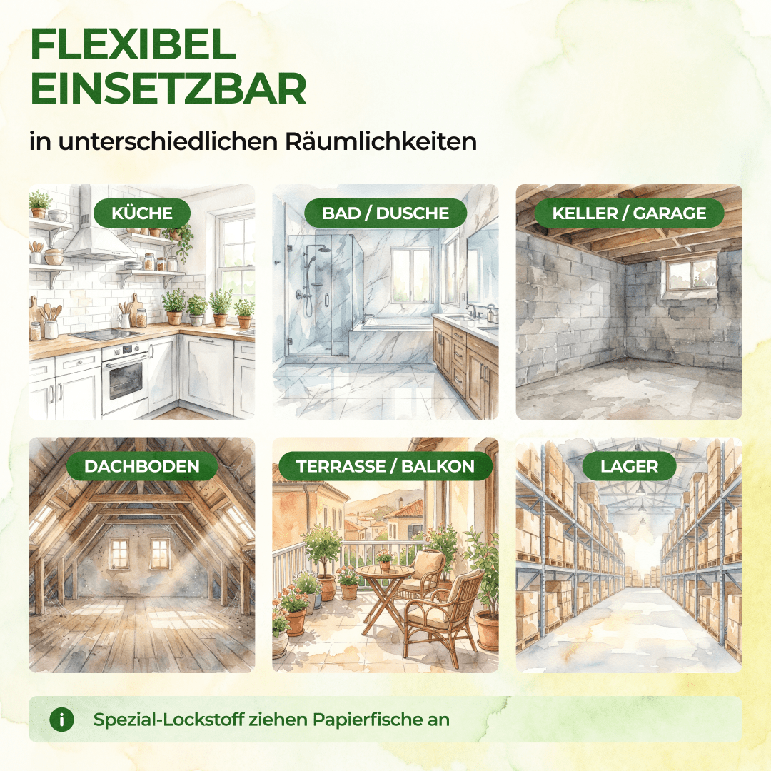green-guardia-papier-fallen-silberfisch-falle-3x-giftfrei image 3