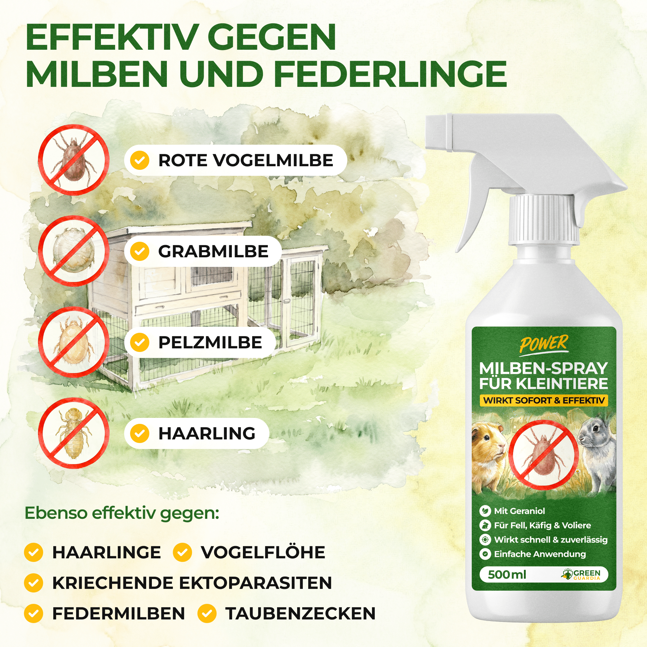 green-guardia-abwehrspray-milben-kleintiere-spray-500-ml-geraniol image 2