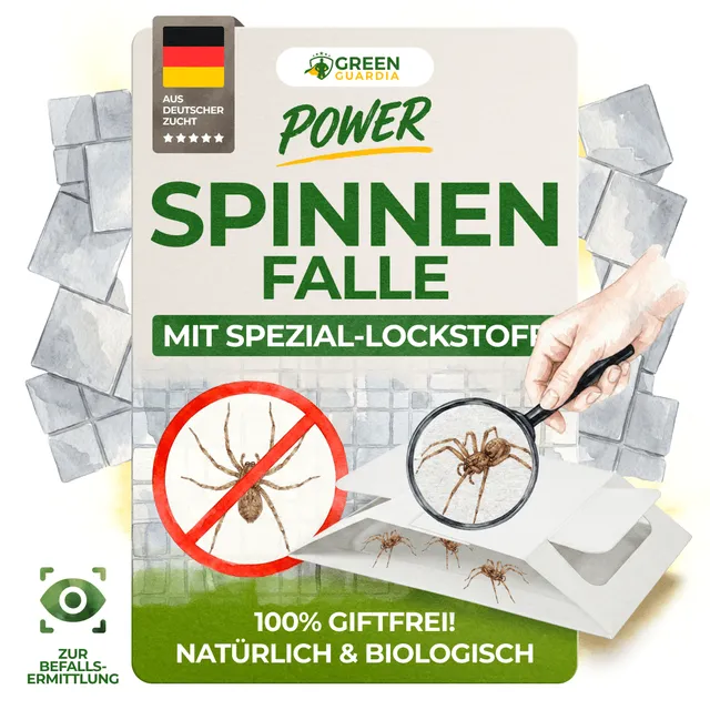 green-guardia-mehrweg-fallen-spinnenfalle-klebefalle-3x-giftfrei image 1