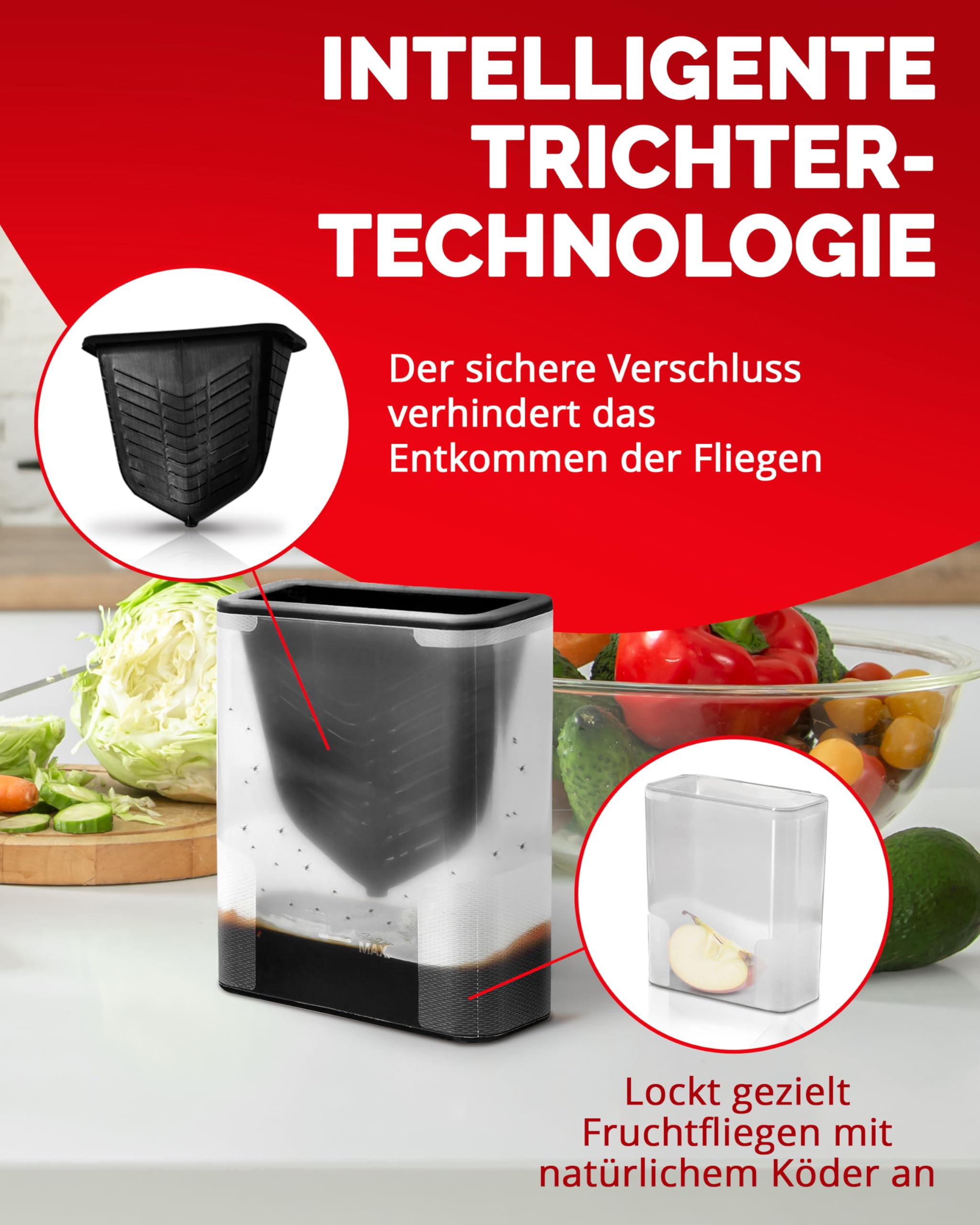 aeroxon-fruchtfliegen-lebendfalle-wiederverwendbar-trichter image 3