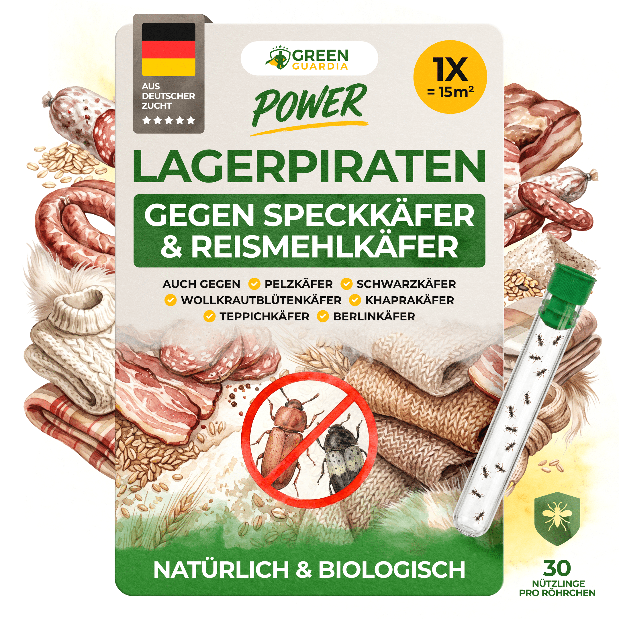 green-guardia-lagerpiraten-n-tzlinge-30-st-ck-15m image 1