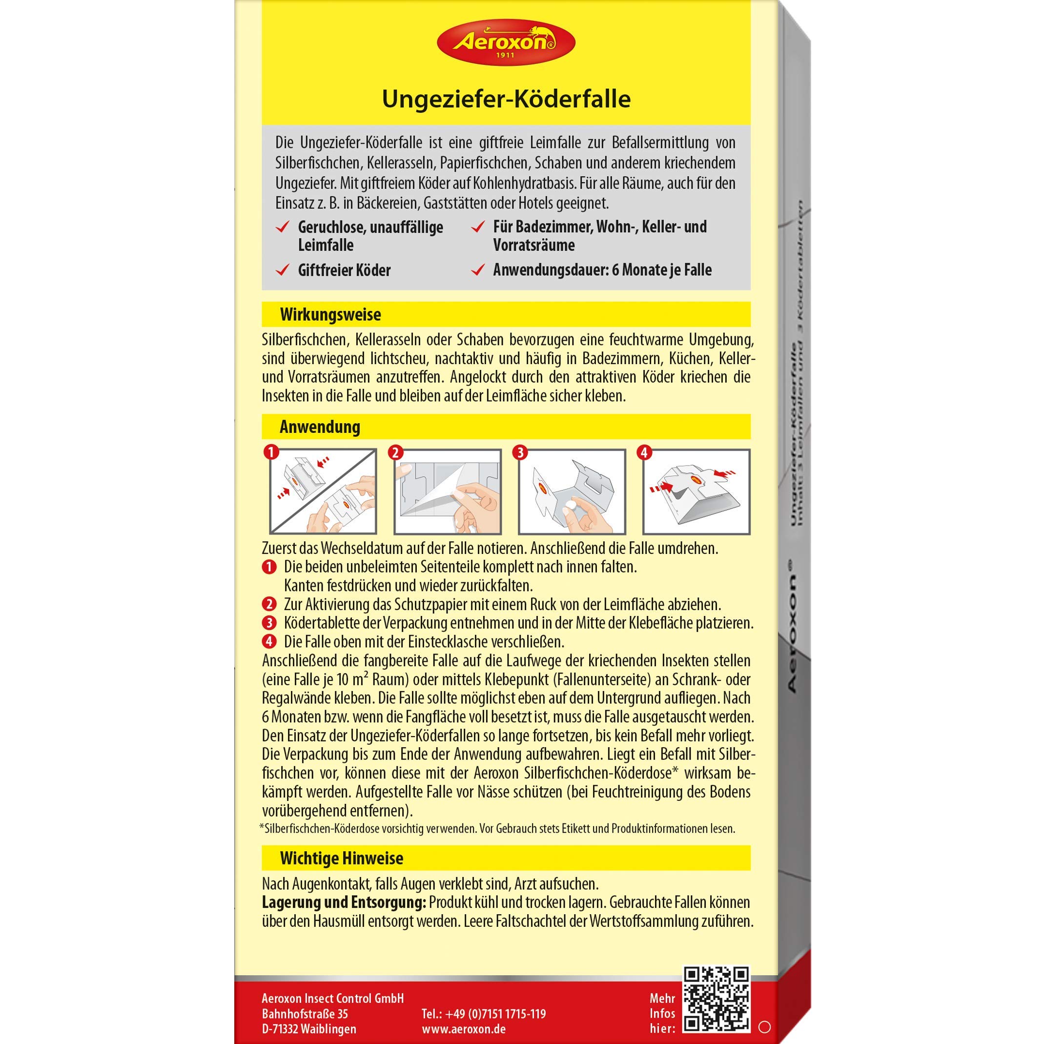 aeroxon-ungeziefer-k-derfalle-klebefalle-8-st-ck-bad-k-che image 8