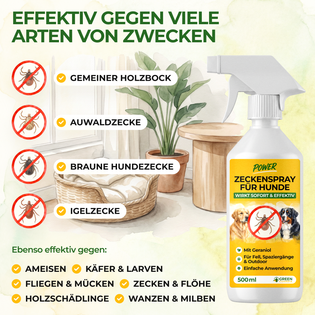 green-guardia-abwehrspray-zecken-power-konzentrat-hund-500ml image 2