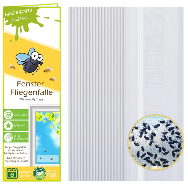 blooven-fenster-fliegenfalle-transparent-40-st-ck-giftfrei image 1