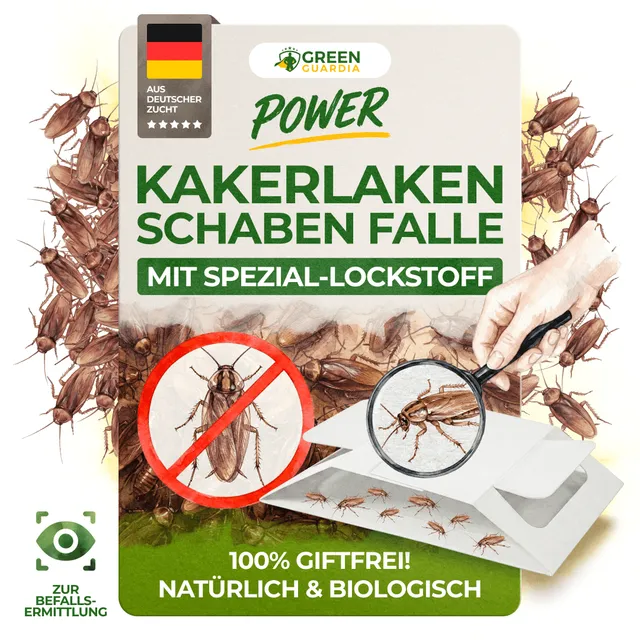 green-guardia-mehrweg-fallen-kakerlakenfalle-giftfrei-3x-fallen image 1