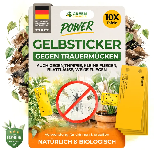 green-guardia-papier-fallen-gelbsticker-10-st-ck-gegen-trauerm-cken image 1