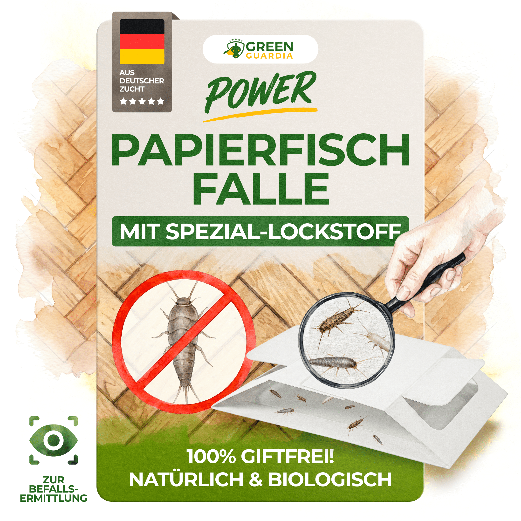 green-guardia-papier-fallen-papierfisch-falle-3-st-ck-giftfrei-12-wochen image 1